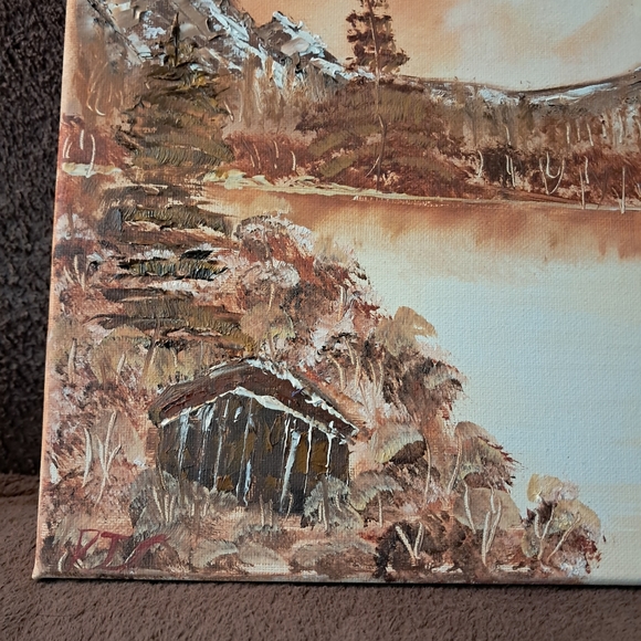 Hand-painted painting - Picture 2 of 4